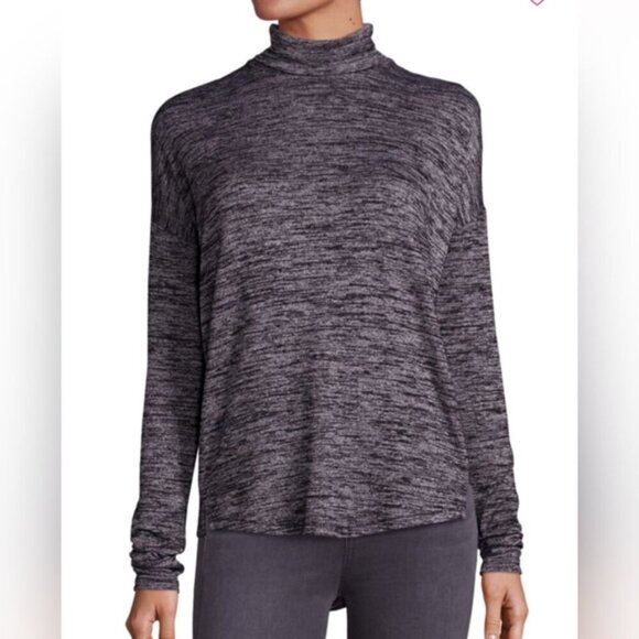 Aritzia Wilfred Free Martha Knit Relaxed Mock Neck Minimalist Lounge Sweater M - Picture 1 of 8